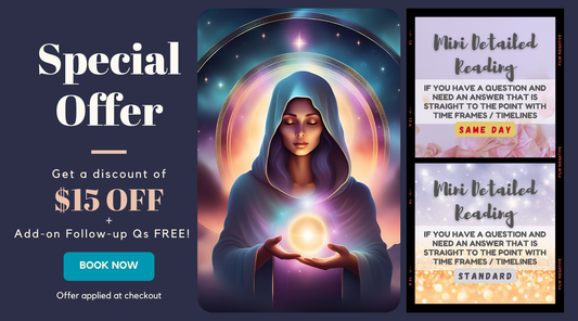 $15 Off Special Offer | Spiritual Advisor & Life Coach