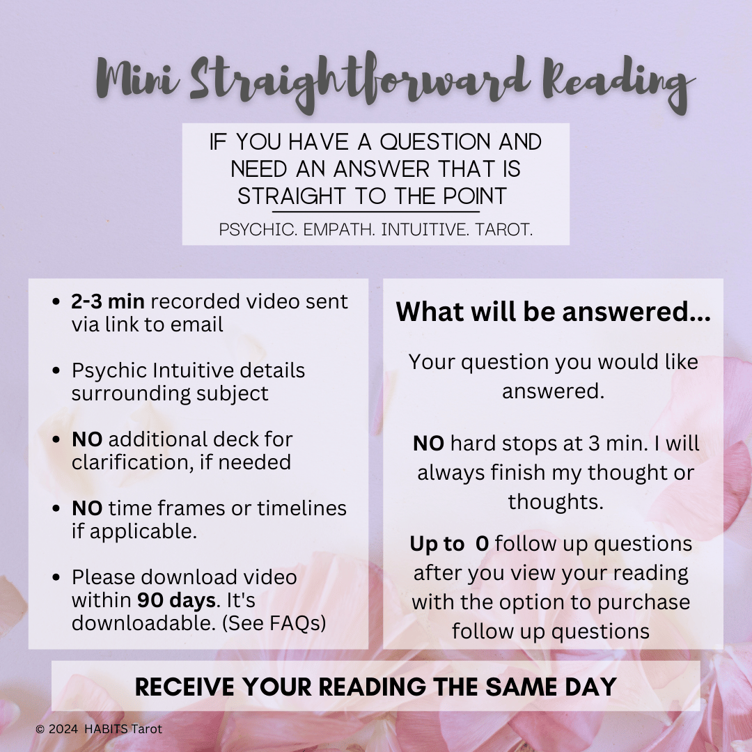 Same Day - Mini Straightforward Reading