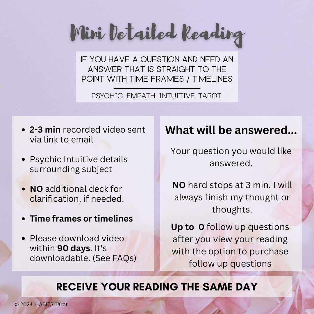 Same Day - Mini Detailed Reading